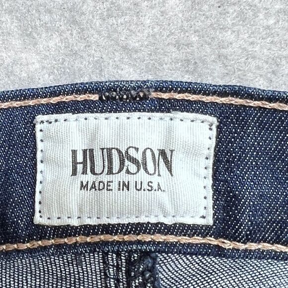 HUDSON Juliette Jeans Womens Size 27 Blue Refine Super Skinny Jeans Zip Front - Picture 14 of 15